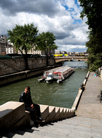 Sitting by the Seine