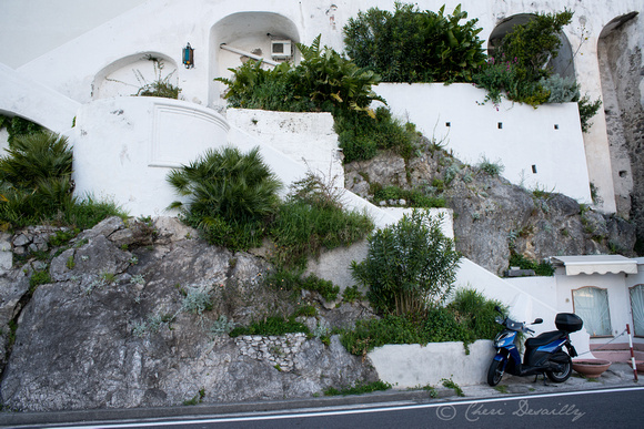 Path down to Amalfi